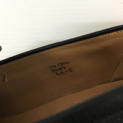 【中古美品】【レディース】 Tricker's トリッカーズ × AQUASCUTUM アクアスキュータム 別注 コラボ COIN LOAFER 8067 コインローファー 革靴 167-241115-kk-01-tei サイズ：6.5 カラー：ブラック 万代Net店