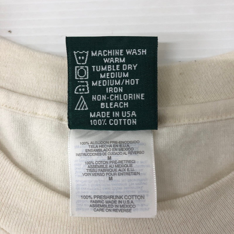 【中古品】【メンズ】  LIBERTY GRAPHICS リバティーグラフィックス 90's Diana Dee Tyler Animal Migration T-shirt 90年代 ディアナ・ディー・タイラー アニマル マイグレーション Tシャツ 半袖 トップス 145-250123-kk-04-tei サイズ：M カラー：アイボリー 万代Net店