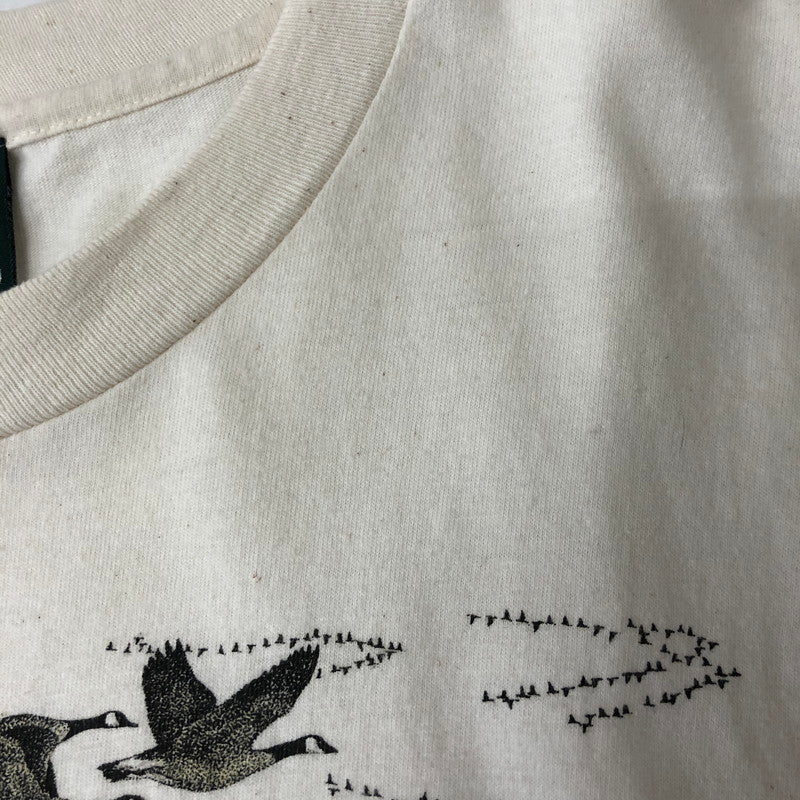 【中古品】【メンズ】  LIBERTY GRAPHICS リバティーグラフィックス 90's Diana Dee Tyler Animal Migration T-shirt 90年代 ディアナ・ディー・タイラー アニマル マイグレーション Tシャツ 半袖 トップス 145-250123-kk-04-tei サイズ：M カラー：アイボリー 万代Net店