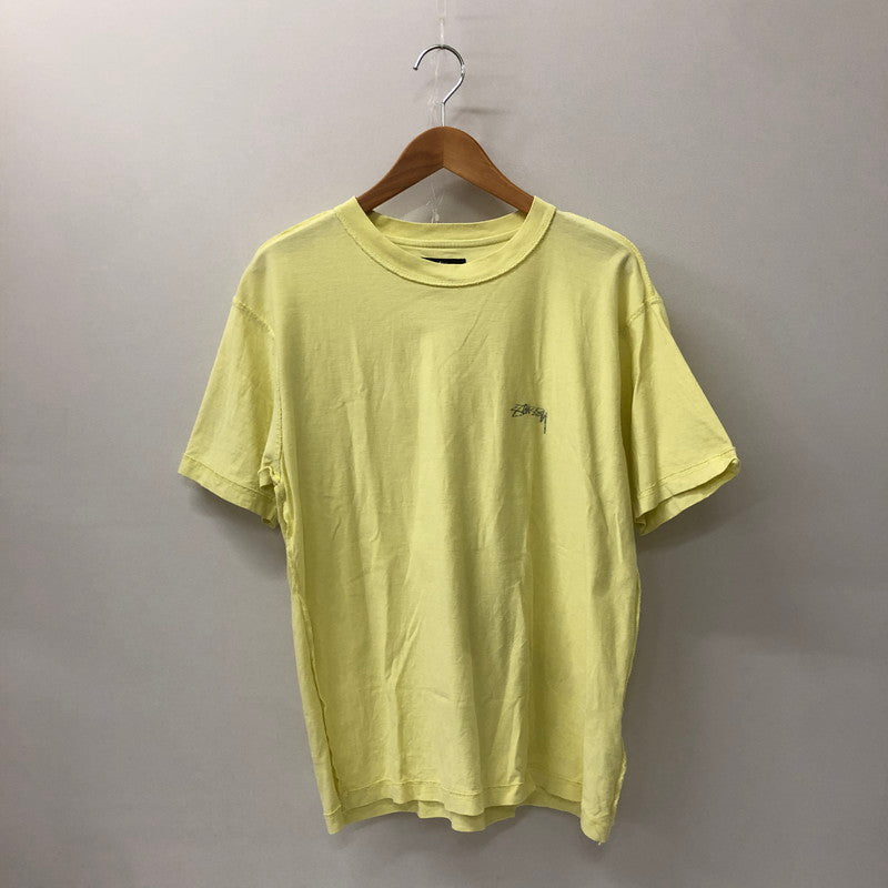 【中古品】【メンズ/レディース】 STUSSY ステューシー 24SS LAZY TEE 1140283 レイジー Tシャツ 半袖 トップス 142-241115-kk-27-tei サイズ：XS カラー：イエロー 万代Net店