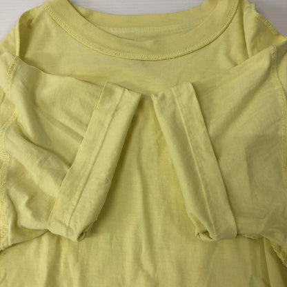 【中古品】【メンズ/レディース】 STUSSY ステューシー 24SS LAZY TEE 1140283 レイジー Tシャツ 半袖 トップス 142-241115-kk-27-tei サイズ：XS カラー：イエロー 万代Net店