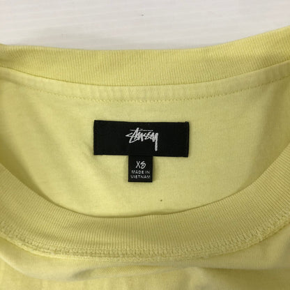 【中古品】【メンズ/レディース】 STUSSY ステューシー 24SS LAZY TEE 1140283 レイジー Tシャツ 半袖 トップス 142-241115-kk-27-tei サイズ：XS カラー：イエロー 万代Net店