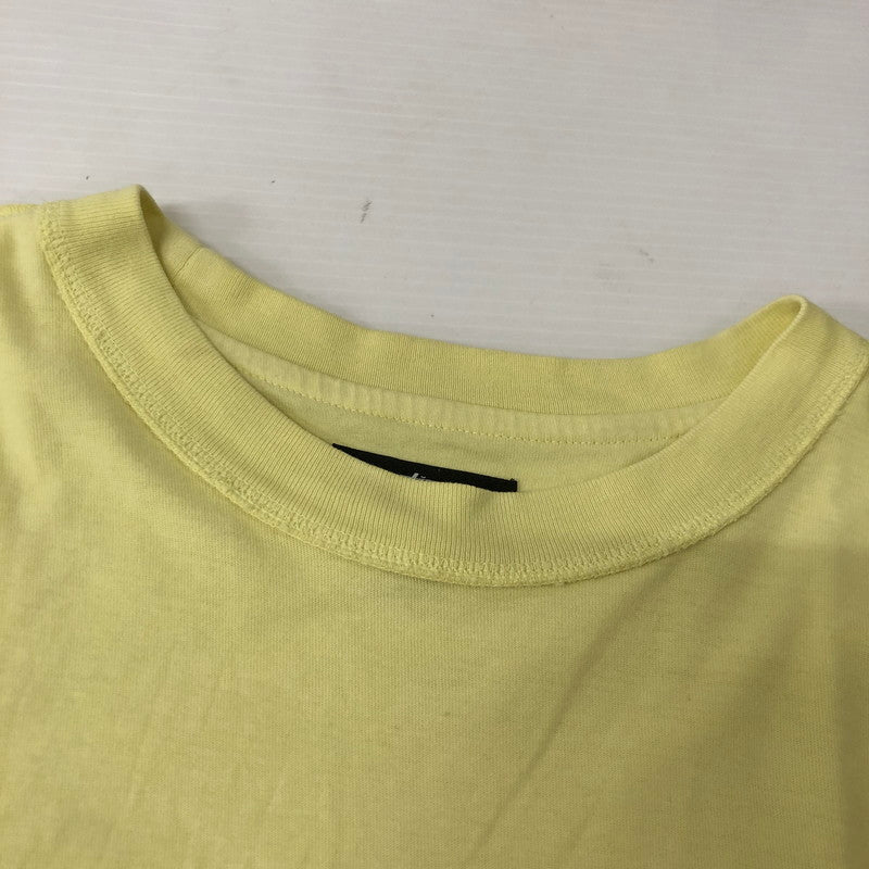 【中古品】【メンズ/レディース】 STUSSY ステューシー 24SS LAZY TEE 1140283 レイジー Tシャツ 半袖 トップス 142-241115-kk-27-tei サイズ：XS カラー：イエロー 万代Net店