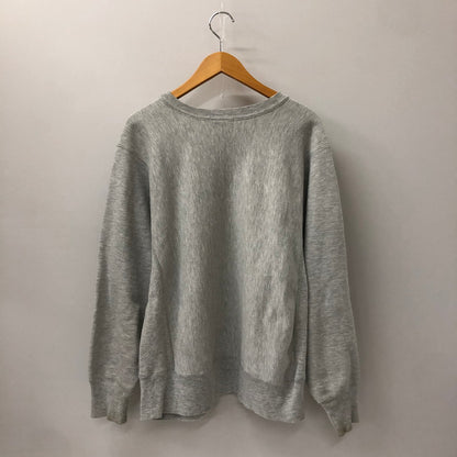 【中古品】【メンズ】 Champion チャンピオン 80's HOFSTRA TENNIS PRINT REVERSE WEAVE CREWNECK SWEATSHIRT VINTAGE 80年代 リバースウィーブ クルーネック スウェットシャツ トップス ヴィンテージ 3段プリント 145-241115-kk-23-tei サイズ：L カラー：グレー 万代Net店