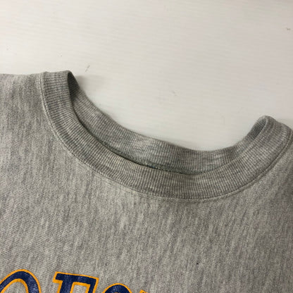 【中古品】【メンズ】 Champion チャンピオン 80's HOFSTRA TENNIS PRINT REVERSE WEAVE CREWNECK SWEATSHIRT VINTAGE 80年代 リバースウィーブ クルーネック スウェットシャツ トップス ヴィンテージ 3段プリント 145-241115-kk-23-tei サイズ：L カラー：グレー 万代Net店