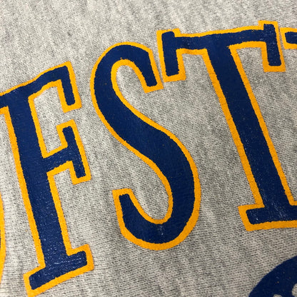 【中古品】【メンズ】 Champion チャンピオン 80's HOFSTRA TENNIS PRINT REVERSE WEAVE CREWNECK SWEATSHIRT VINTAGE 80年代 リバースウィーブ クルーネック スウェットシャツ トップス ヴィンテージ 3段プリント 145-241115-kk-23-tei サイズ：L カラー：グレー 万代Net店