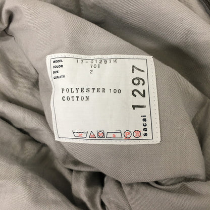 【中古品】【メンズ】 STRIPE WIDE PANTS 17-01297M ストライプワイドパンツ ボトムス 151-241211-kk-37-tei サイズ：2 カラー：グレーストライプ 万代Net店