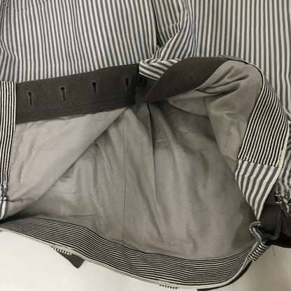 【中古品】【メンズ】 STRIPE WIDE PANTS 17-01297M ストライプワイドパンツ ボトムス 151-241211-kk-37-tei サイズ：2 カラー：グレーストライプ 万代Net店