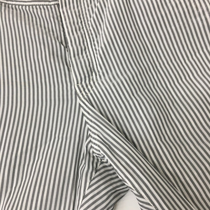 【中古品】【メンズ】 STRIPE WIDE PANTS 17-01297M ストライプワイドパンツ ボトムス 151-241211-kk-37-tei サイズ：2 カラー：グレーストライプ 万代Net店