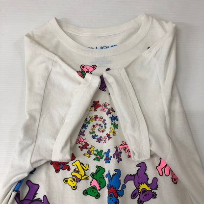 【中古品】【メンズ】  LIQUID BLUE リキッドブ ルー GRATEFUL DEAD SPIRAL BEARS T-SHIRT グレイトフルデッド スパイラルベアーズ Tシャツ 半袖 トップス 145-250123-kk-01-tei サイズ：L カラー：ホワイト 万代Net店