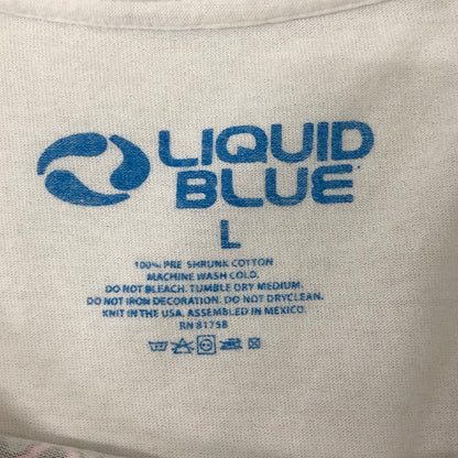 【中古品】【メンズ】  LIQUID BLUE リキッドブ ルー GRATEFUL DEAD SPIRAL BEARS T-SHIRT グレイトフルデッド スパイラルベアーズ Tシャツ 半袖 トップス 145-250123-kk-01-tei サイズ：L カラー：ホワイト 万代Net店