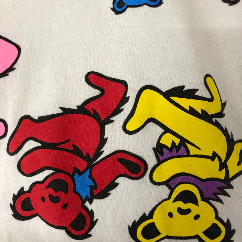 【中古品】【メンズ】  LIQUID BLUE リキッドブ ルー GRATEFUL DEAD SPIRAL BEARS T-SHIRT グレイトフルデッド スパイラルベアーズ Tシャツ 半袖 トップス 145-250123-kk-01-tei サイズ：L カラー：ホワイト 万代Net店