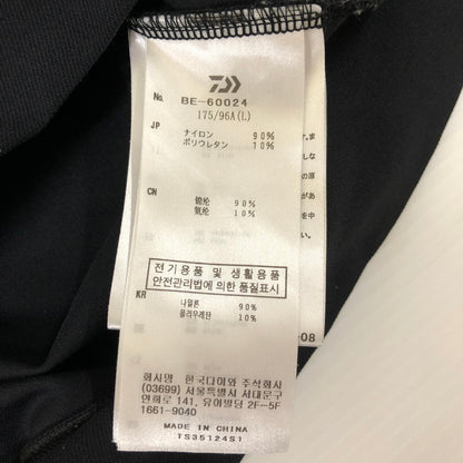 【中古品】【メンズ】  DAIWA PIER 39 ダイワピア サーティーナイン TECH FLEX JERSEY CREW BE-60024 テックフレックス ジャージークルー 長袖 トップス カットソー 144-241116-kk-16-tei サイズ：L カラー：ブラック 万代Net店