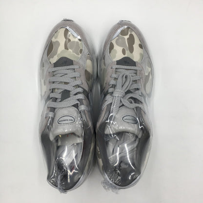 【中古美品】【メンズ】 A BATHING APE アベイシングエイプ × NEW BALANCE ニューバランス 別注 コラボ 2002R M2002RBG スニーカー 靴 162-241117-kk-44-tei カラー：GRAY 万代Net店