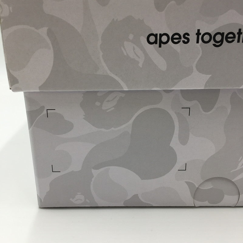 【中古美品】【メンズ】 A BATHING APE アベイシングエイプ × NEW BALANCE ニューバランス 別注 コラボ 2002R M2002RBG スニーカー 靴 162-241117-kk-44-tei カラー：GRAY 万代Net店