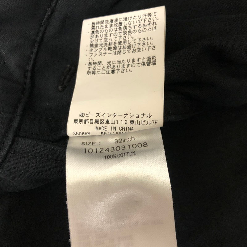 【中古品】【メンズ】 XLARGE エクストララージ CUSTOM MILITARY PANTS 101243031008 カスタム ミリタリーパンツ ボトムス 153-241229-kk-11-tei サイズ：32 カラー：ブラック 万代Net店