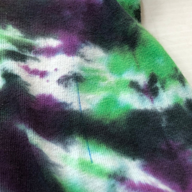 【中古品】【メンズ】 UNKNOWN 90’s AEROSMITH TIEDYE TEE 90年代 エアロスミス タイダイ Ｔシャツ 半袖 トップス 145-260711-sa-07-tei サイズ：L カラー：パープル 万代Net店