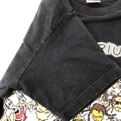 【中古品】【メンズ】  ALSTYLE BODY アルスタイルボディ SUMMER SANITARIUM TOUR 2000 S/S TEE サマーサニタリウムツアー 2000 ショートスリーブ Tシャツ 半袖 トップス 145-241117-kk-03-tei サイズ：M カラー：ブラック 万代Net店