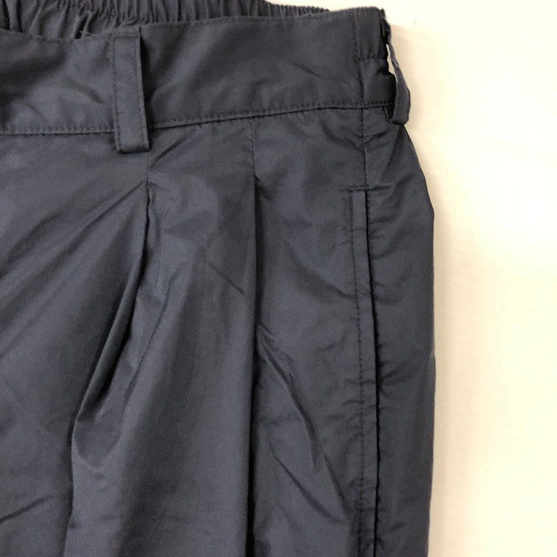 【中古品】【メンズ】  SQUEEZED DESIGN BY UNSLACKS スクイーズデザイン バイ アンスラックス NYLON 2TUCK WIDE PANTS ナイロン 2タック ワイドパンツ ボトムス 151-241117-kk-20-tei サイズ：34 カラー：ネイビー 万代Net店