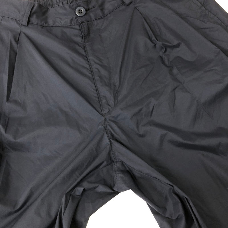 【中古品】【メンズ】  SQUEEZED DESIGN BY UNSLACKS スクイーズデザイン バイ アンスラックス NYLON 2TUCK WIDE PANTS ナイロン 2タック ワイドパンツ ボトムス 151-241117-kk-20-tei サイズ：34 カラー：ネイビー 万代Net店