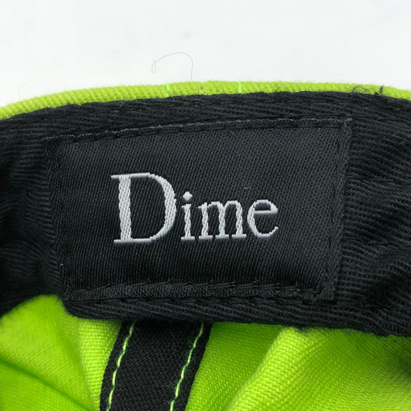【中古品】【メンズ】 DIME ダイム D LOGO CAP ディーロゴ キャップ 帽子 185-251118-ks-26-tei サイズ：F カラー：グリーン 万代Net店