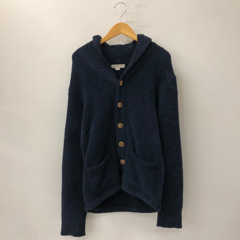 【中古品】【メンズ】 Ron Herman ロンハーマン × BAREFOOT DREAMS ベアフットドリームス 別注 コラボ SHAWL COLLAR CARDIGAN C564 ショールカラーカーディガン トップス 141-241117-kk-07-tei サイズ：M カラー：ネイビー 万代Net店