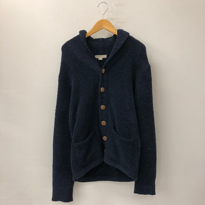 【中古品】【メンズ】 Ron Herman ロンハーマン × BAREFOOT DREAMS ベアフットドリームス 別注 コラボ SHAWL COLLAR CARDIGAN C564 ショールカラーカーディガン トップス 141-241117-kk-07-tei サイズ：M カラー：ネイビー 万代Net店