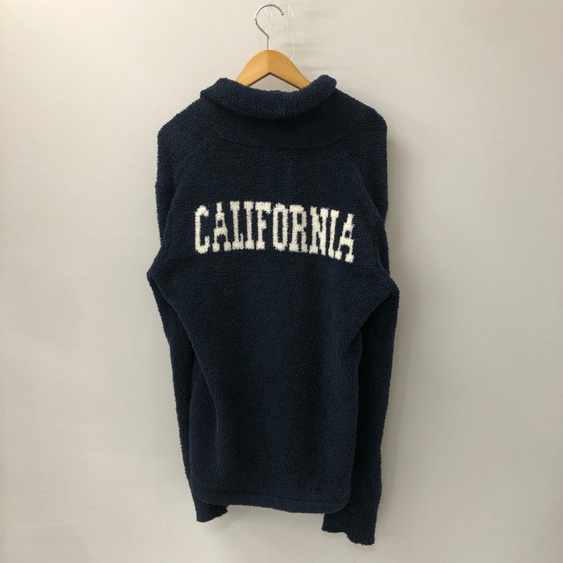 【中古品】【メンズ】 Ron Herman ロンハーマン × BAREFOOT DREAMS ベアフットドリームス 別注 コラボ SHAWL COLLAR CARDIGAN C564 ショールカラーカーディガン トップス 141-241117-kk-07-tei サイズ：M カラー：ネイビー 万代Net店