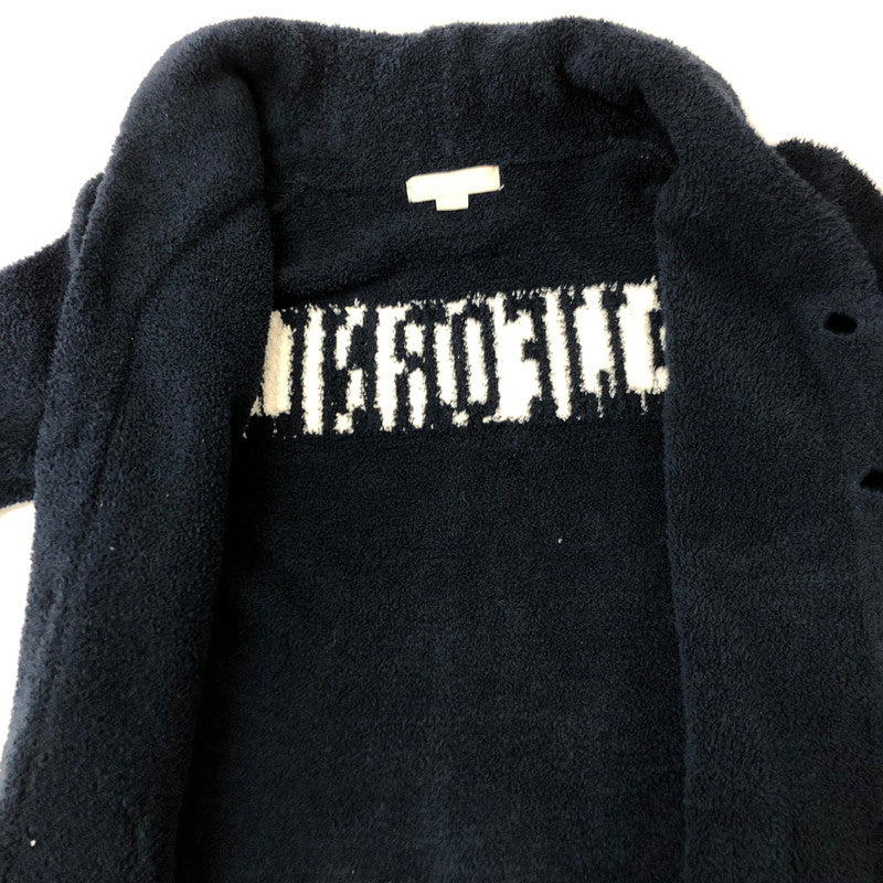 【中古品】【メンズ】 Ron Herman ロンハーマン × BAREFOOT DREAMS ベアフットドリームス 別注 コラボ SHAWL COLLAR CARDIGAN C564 ショールカラーカーディガン トップス 141-241117-kk-07-tei サイズ：M カラー：ネイビー 万代Net店