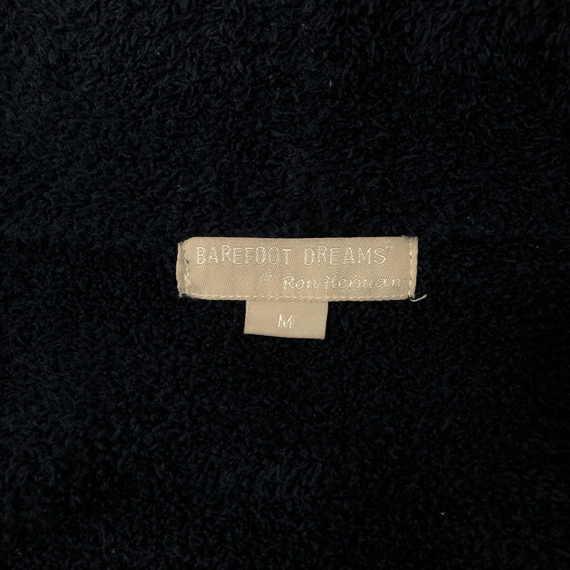 【中古品】【メンズ】 Ron Herman ロンハーマン × BAREFOOT DREAMS ベアフットドリームス 別注 コラボ SHAWL COLLAR CARDIGAN C564 ショールカラーカーディガン トップス 141-241117-kk-07-tei サイズ：M カラー：ネイビー 万代Net店