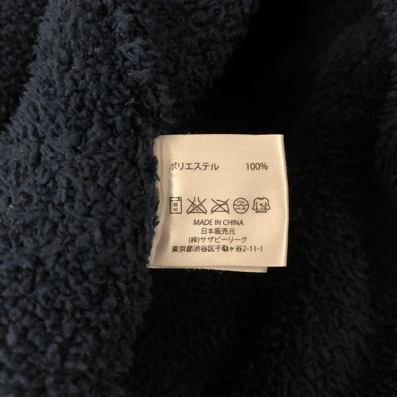 【中古品】【メンズ】 Ron Herman ロンハーマン × BAREFOOT DREAMS ベアフットドリームス 別注 コラボ SHAWL COLLAR CARDIGAN C564 ショールカラーカーディガン トップス 141-241117-kk-07-tei サイズ：M カラー：ネイビー 万代Net店