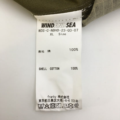 【中古美品】【メンズ】 NEIGHBORHOOD ネイバーフッド × WIND AND SEA ウィンダンシー 別注 コラボ 23SS WDS M65 FIELD PANTS WDS-C-NBHD-23-Q3-07 M65 フィールドパンツ ボトムス ミリタリーパンツ 153-241124-kk-18-tei サイズ：XL カラー：OLIVE DRAB 万代Net店