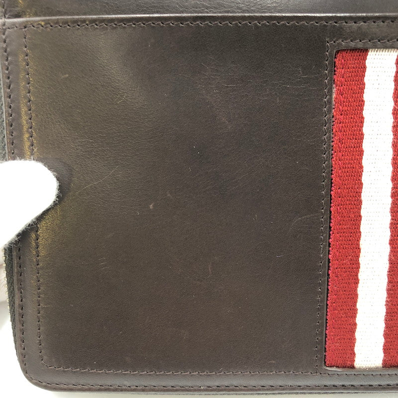 【中古品】【メンズ】 TINGER TRAVEL WALLET ティンガー トラベルウォレット ラウンドファスナー 長財布 200-241217-kk-04-tei カラー：CHOCOLATE 万代Net店