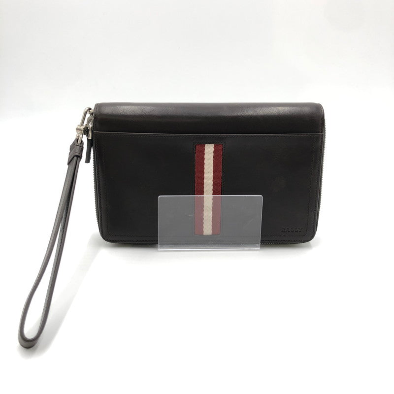 【中古品】【メンズ】 TINGER TRAVEL WALLET ティンガー トラベルウォレット ラウンドファスナー 長財布 200-241217-kk-04-tei カラー：CHOCOLATE 万代Net店