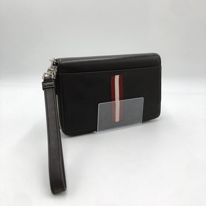 【中古品】【メンズ】 TINGER TRAVEL WALLET ティンガー トラベルウォレット ラウンドファスナー 長財布 200-241217-kk-04-tei カラー：CHOCOLATE 万代Net店