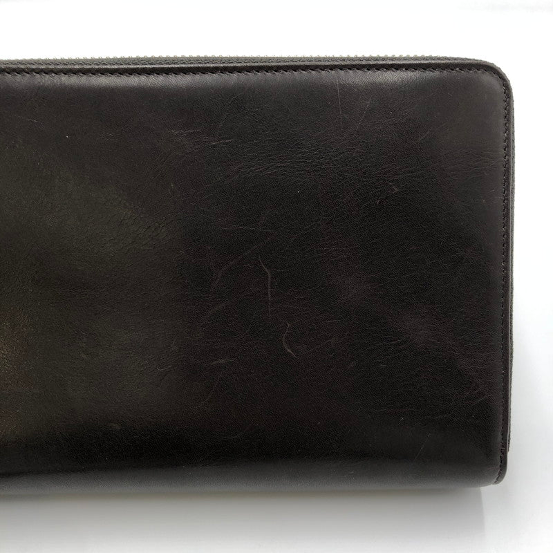 【中古品】【メンズ】 TINGER TRAVEL WALLET ティンガー トラベルウォレット ラウンドファスナー 長財布 200-241217-kk-04-tei カラー：CHOCOLATE 万代Net店
