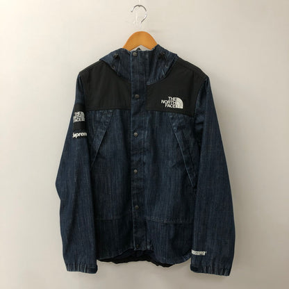 【中古品】【メンズ】 Supreme シュプリーム × THE NORTH FACE ザ ノースフェイス 別注 コラボ 15SS DENIM DOT SHOT JACKET NP01540I デニム ドットショットジャケット ライトアウター 149-250731-kk-13-fuz サイズ：M カラー：インディゴ 万代Net店
