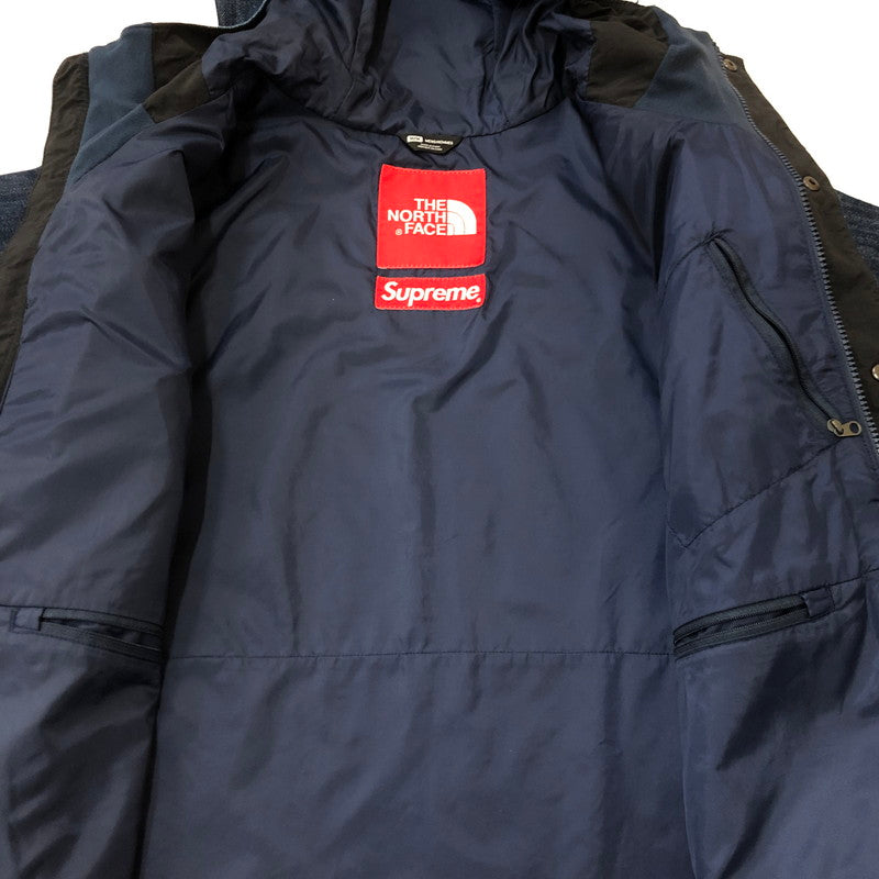 【中古品】【メンズ】 Supreme シュプリーム × THE NORTH FACE ザ ノースフェイス 別注 コラボ 15SS DENIM DOT SHOT JACKET NP01540I デニム ドットショットジャケット ライトアウター 149-250731-kk-13-fuz サイズ：M カラー：インディゴ 万代Net店