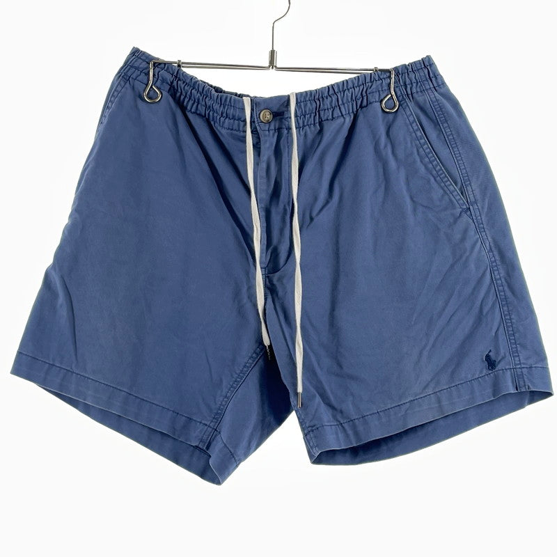 【中古品】【メンズ】 RALPH LAUREN ポロ ラルフローレン STRETCH SHORT PANTS ストレッチ ショート パンツ ボトムス 短パン 158-260807-sa-20-tei サイズ：L カラー：ブルー系 万代Net店