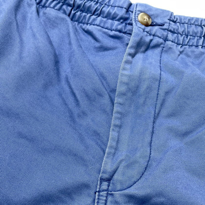 【中古品】【メンズ】 RALPH LAUREN ポロ ラルフローレン STRETCH SHORT PANTS ストレッチ ショート パンツ ボトムス 短パン 158-260807-sa-20-tei サイズ：L カラー：ブルー系 万代Net店