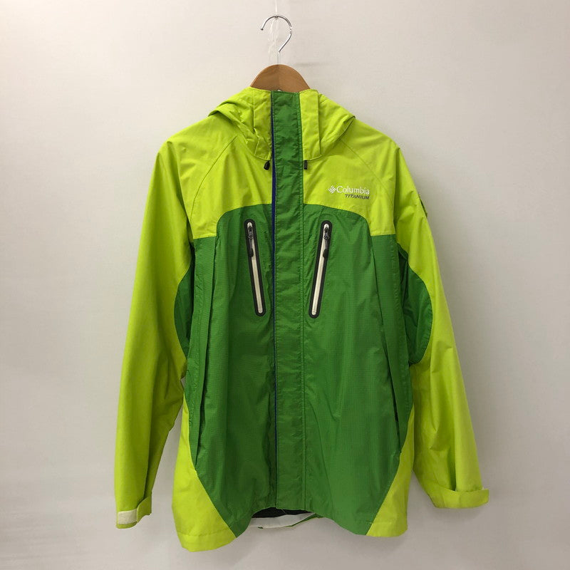 【中古品】【メンズ】 Columbia コロンビア FROST FREE JACKET PM2299 フロスト フリージャケット ライトアウター 144-250123-kk-54-tei サイズ：M カラー：ライトグリーン 万代Net店