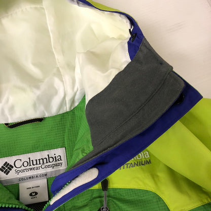 【中古品】【メンズ】 Columbia コロンビア FROST FREE JACKET PM2299 フロスト フリージャケット ライトアウター 144-250123-kk-54-tei サイズ：M カラー：ライトグリーン 万代Net店