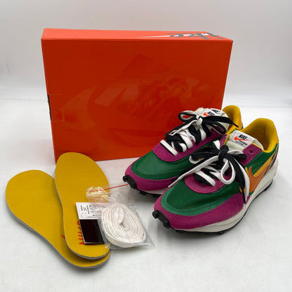 【中古品】【メンズ】 NIKE ナイキ × SACAI サカイ 別注コラボ LDV WAFFLE PINE GREEN ワッフル パイングリーン スニーカー 靴 シューズ 160-260904-yo-08-teih サイズ：25.5cm カラー：マルチ 万代Net店