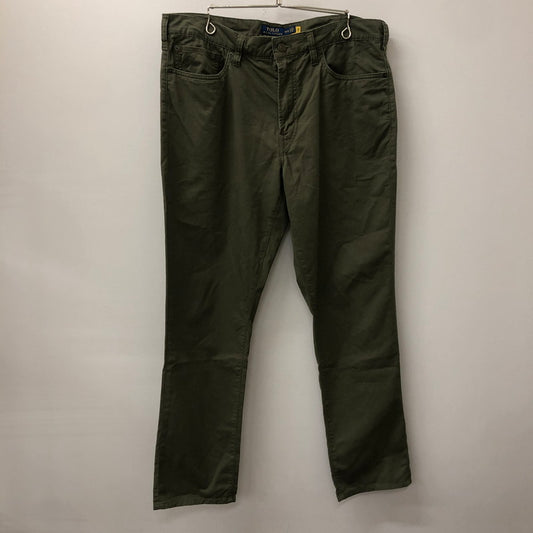 【中古品】【メンズ】 SULLIVAN SLIM FIT COTTON PANTS サリバン スリムフィット コットンパンツ ボトムス 158-250113-kk-09-tei サイズ：36 カラー：オリーブ 万代Net店