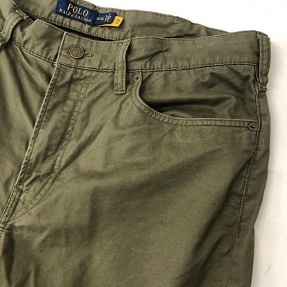 【中古品】【メンズ】 SULLIVAN SLIM FIT COTTON PANTS サリバン スリムフィット コットンパンツ ボトムス 158-250113-kk-09-tei サイズ：36 カラー：オリーブ 万代Net店