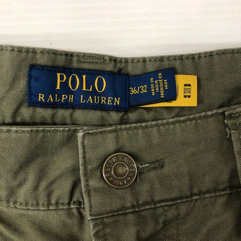 【中古品】【メンズ】 SULLIVAN SLIM FIT COTTON PANTS サリバン スリムフィット コットンパンツ ボトムス 158-250113-kk-09-tei サイズ：36 カラー：オリーブ 万代Net店