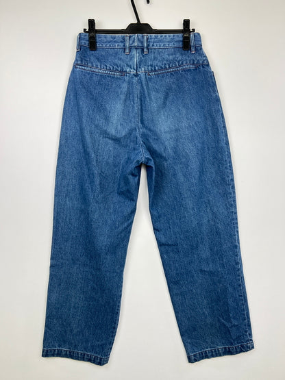 【中古品】【メンズ】 FARAH ファーラー TWOｰTUCK WIDE TAPERED PANTS FR0202-M4008 2タックワイドテーパードパンツ ボトムス 151-260830-kk-06-hon サイズ：30 カラー：ライトインディゴ 万代Net店