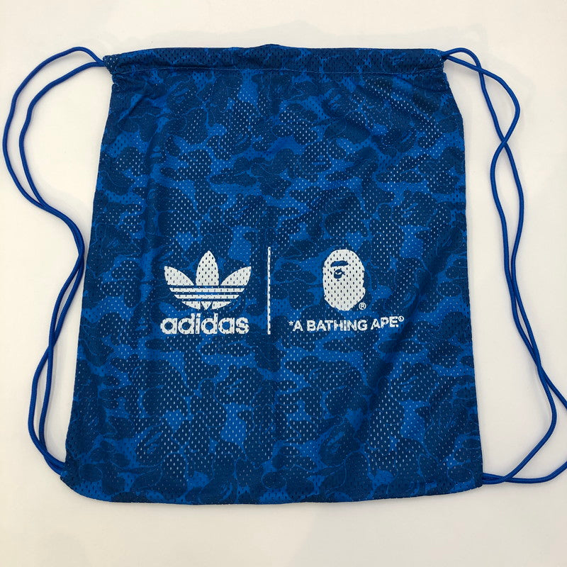 【中古品】【メンズ】 A BATHING APE アベイシングエイプ × adidas アディダス 別注 コラボ STANSIMTH BAPE IG8949 スタンスミス ベイプ スニーカー 靴 161-241130-kk-28-tei カラー：FTWWHT/FTWWHT/OWHITE 万代Net店