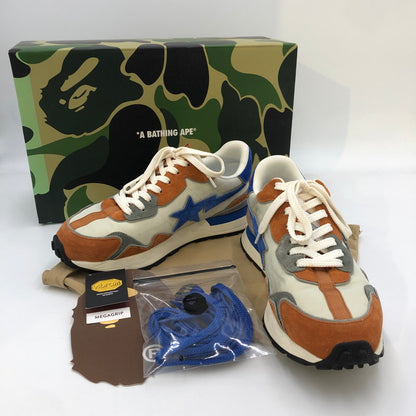 【中古品】【メンズ】 A BATHING APE アベイシングエイプ ROADSTA EXPRESS M191010K ロードスタ エクスプレス スニーカー 靴 162-241130-kk-31-tei カラー：ORANGE 万代Net店