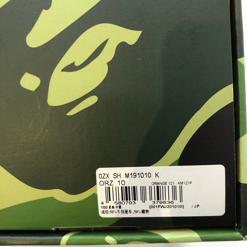 【中古品】【メンズ】 A BATHING APE アベイシングエイプ ROADSTA EXPRESS M191010K ロードスタ エクスプレス スニーカー 靴 162-241130-kk-31-tei カラー：ORANGE 万代Net店